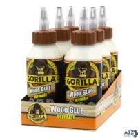 Gorilla Glue 104404 Extra Strength Wood Glue 8 Oz. - Total Qty: 6