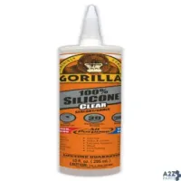 Gorilla Glue 108311 Clear Silicone All Purpose Sealant 10 Oz. - Total Qty: