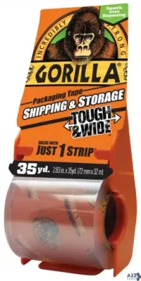 Gorilla Glue 6045002 TOUGH AND WIDE PACKAGING TAPE 35 Y