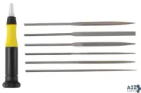 General Tools 707476 5-1/2 In. L Steel Needle File Set 6 Pc. - Total Qty: 1
