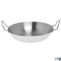 Hubert DS-34715B STAINLESS STEEL DOUBLE HANDLED PANS - 12 3/4"L X 1