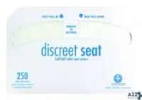 Hospeco DS-5000 Discreet Seat Toilet Seat Cover - Total Qty: 1