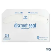 Hospeco DS5000CT Discreet Seat Half-Fold Toilet Seat Covers 20/Ct