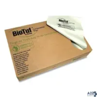 Heritage Y6639TER01 BIOTUF COMPOSTABLE CAN LINERS 30 TO 33 GAL 0