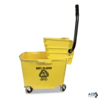 Impact Products 6Y26353Y Side-Press Squeeze Wringer/Plastic Bucket Combo 1/Ea