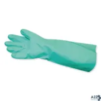 Impact Products 8225M Long-Sleeve Unlined Nitrile Gloves, Powder-Free, Green,