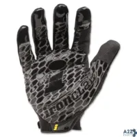 Ironclad BHG04L Box Handler Gloves, Black, Large, Pair