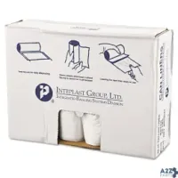 Inteplast VALH4048N12 High-Density Commercial Can Liners Value Pack 250/Ct