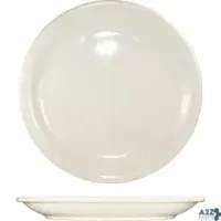 International Tableware TNR005 VALENCIA NARROW RIM ROUND PLATE AMERICAN WHITE, 5. 36PK