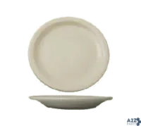 International Tableware VA-16 Plate, 10-1/2" Dia., Round, Narrow Rim, Microwave & Dis