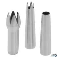 ISI 271701 Stainless Steel Replacement Decorator Tips, (Pack Of 3)