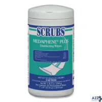 ITW Pro Brands 96365 Scrubs Medaphene Plus Disinfecting Wipes 6/Ct