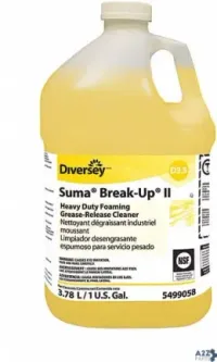 Diversey 95499058 Suma Break-Up Ii D3.5 Heavy-Duty Foaming Grease-Release