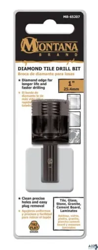 Jore Corporation MB-65207 Montana Brand 1 In. Alloy Steel Drill Bit 1 Pc. - Total