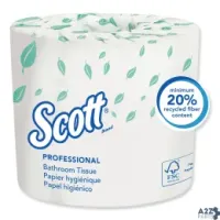 Kimberly-Clark 04460RL Scott Essential Standard Roll Bathroom Tissue 1/Rl
