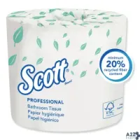 Kimberly-Clark 05102CT Scott Essential Standard Roll Bathroom Tissue 80/Ct