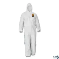 Kimberly-Clark 38938 A35 Liquid And Particle Protection Coveralls, Zipper Fr