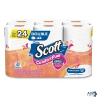 Kimberly-Clark 47618 Scott Rapid-Dissolving Toilet Paper, Bath Tissue 48/Ct