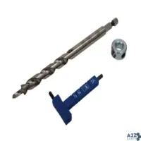 Kreg Tool KPHA308 Polypropylene/Steel Easy-Set Drill Stop Set 3 Pc. - Tot