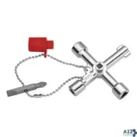 Knipex 1103 KNIPEX CONTROL CABINET KEYS HARDENED ZINC DIE-CAST