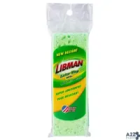 Libman 3021 Gator 4.3 In. W X 9 In. L Wet Cellulose Mop Refill 1 Pk
