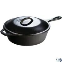 Lodge L10CF3 CAST IRON COVERED DEEP SKILLET,