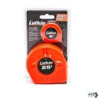 Lufkin L625KR 25 And 6 Ft. L Tape Measure Set 2 Pk - Total Qty: 1; Ea