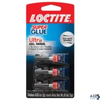 Loctite 1906107 Ultra Gel Minis High Strength Gel Super Glue 0.1 Oz. -