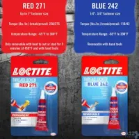 Loctite 209728 Threadlocker Medium Strength Automotive And Industrial