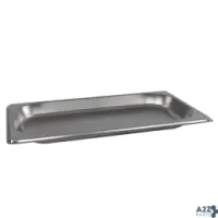 Lot45 9572 STAINLESS STEEL STEAM PAN - 1/3 SIZE HOTEL