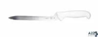 Mercer Culinary M18130 8" OFFSET UTILITY KNIFE, ULTIMATE WHITE