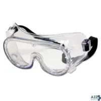 MCR Safety 2230R CHEMICAL SAFETY GOGGLES, CLEAR LENSCOMFORTABLE FIT