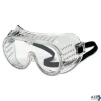 MCR Safety CRW-2220 SAFETY GOGGLES, OVER GLASSES, CLEAR LENS, 1