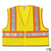 MCR Safety WCCL2LM LUMINATOR CLASS II SAFETY VESTS HIGHLY