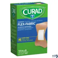 Medline NON25513 Flex Fabric Bandages, Fingertip, 1.75 X 3, 100/Box