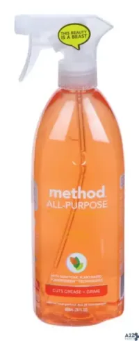 Method Products 01164 CLEMENTINE SCENT ALL PURPOSE CLEANER 28 O