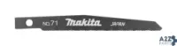 Makita 792540-9 4 In. Carbon Steel Reciprocating Saw Blade 24 Tpi 5 Pk