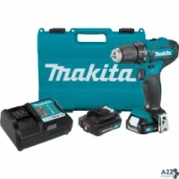 Makita FD09R1 12 Volt 3/8 In. Brushed Cordless Drill Kit (Battery & C