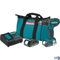 Makita XFD10SY 18 Volt 1/2 In. Brushed Cordless Compact Drill/Driver K