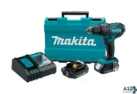 Makita XPH10R 18 Volt 1/2 In. Brushed Cordless Compact Hammer Drill/D