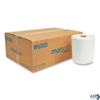 Morcon MOR W6800 HARDWOUND ROLL TOWELS, 7-9/10" X 800'