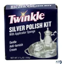 Malco Products Inc 525005 Twinkle No Scent Silver Polish 4.4 Oz. Cream - Total Qt