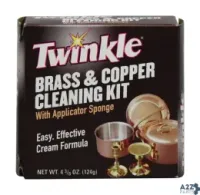 Malco Products Inc 525105 Twinkle No Scent Brass And Copper Cleaner 4.4 Oz. Cream