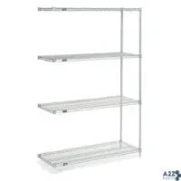 Nexel Industries A14426EP WIRE SHELVING ADD-ON, SILVER EPOXY, 42"W