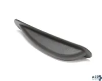 Ojeda 100402011 Door Handle, Black, Curved Glass