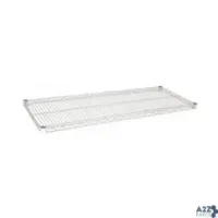 Olympic J1448C 14 In X 48 In Chromate Finished Wire Shelf
