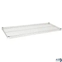 Olympic J1854C 18 In X 54 In Chromate Finished Wire Shelf