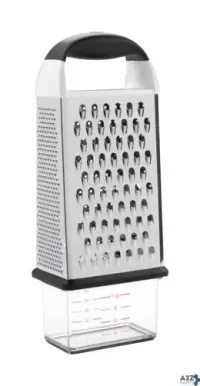 Oxo 1057961 5 In. W X 12 In. L Silver Stainless Steel Grater - Tota