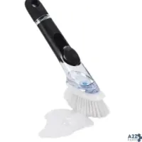 Oxo 1067529 3 In. W Plastic/Rubber Soap Dispenser Dish Brush - Tota