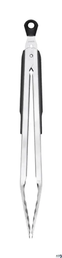 Oxo 28581 1 In. W X 14 In. L Silver/Black Stainless Steel Tongs -